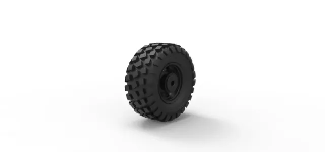 Diecast Offroad wheel 25 — Image 4 of 5