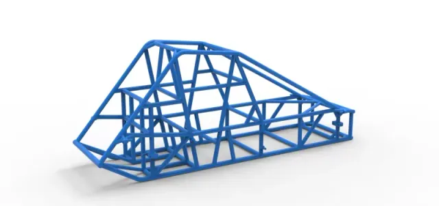Frame of Experimental Pavement Silver Crown Car V2 Scale 1:25 — Фото 12 из 16