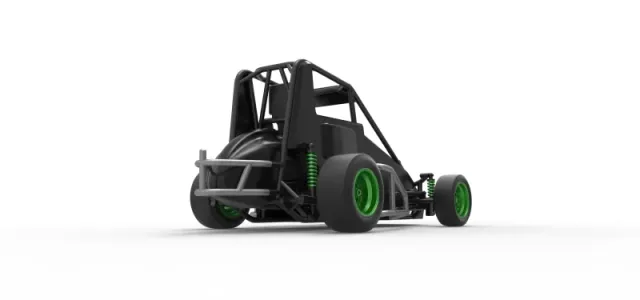 Pavement Midget car Scale 1:25 — Фото 19 из 31