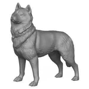 3D Printable Dog Standing Pose