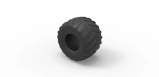 Diecast monster truck tire Scale 1 to 25 — Фото 7 из 9
