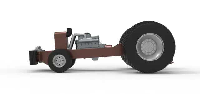 Pro Stock Pulling Tractor Base Scale 1:25 — Image 7 of 18