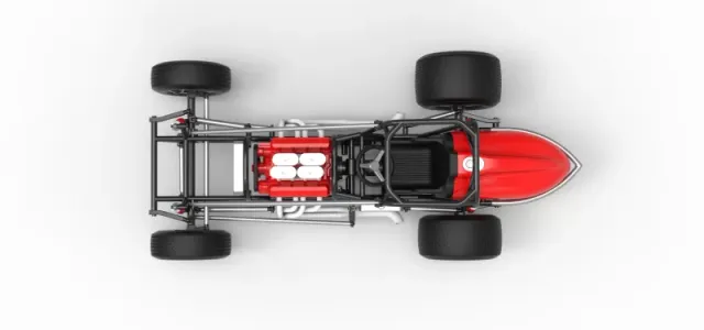 Dirt Silver Crown Champ car Base Scale 1:25 — Фото 11 из 30