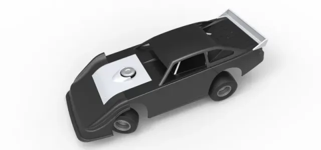 Australian Super Sedan while turning Scale 1:25 — Image 3 of 31