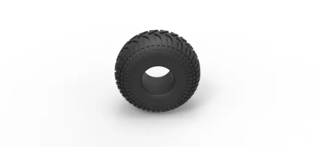 Diecast low pressure tire 10 Scale 1:25 — Фото 6 из 8