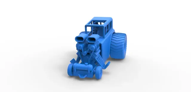 Diecast Mini Rod pulling tractor 5 Scale 1:25 — Image 14 of 31