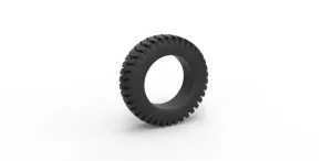 Diecast semi truck tire 3 Scale 1:25