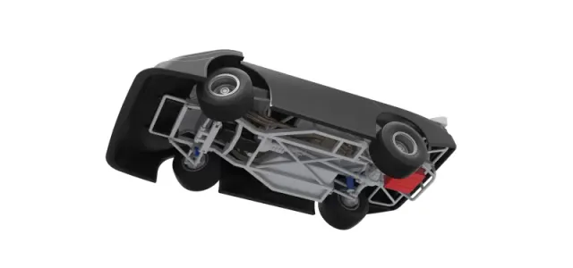 Australian Super Sedan while turning Scale 1:25 — Image 4 of 31