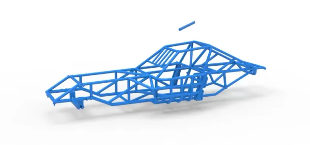 Frame of Super Dirt Late model Scale 1:25 — Фото 17 из 18