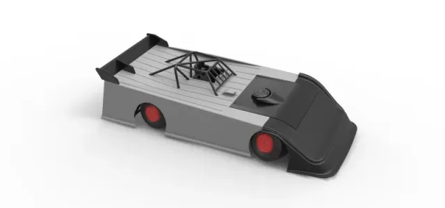 Super Dirt Late model while turning Version 2 Scale 1:25 — Фото 24 из 31