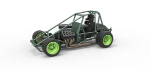 Pavement Sprint car Base Scale 1:25
