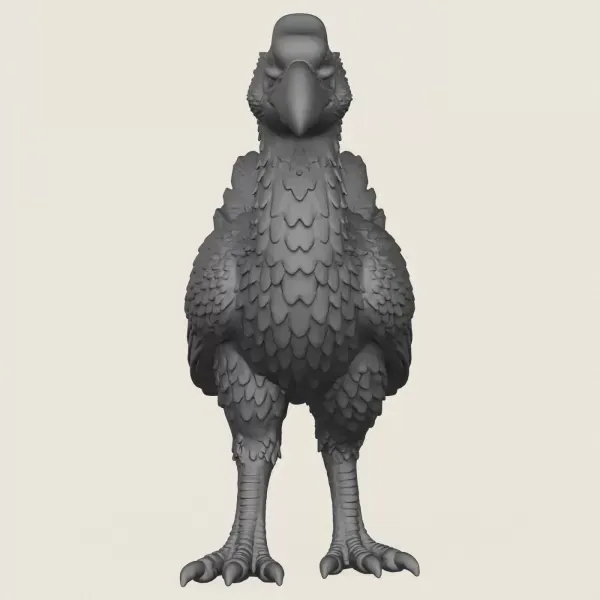 Dinosaur Bird Print Ready 3D Model — Фото 2 из 6