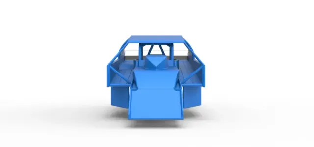 Shell of Northeast Dirt Modified stock car Version 2 Scale 1:25 — Фото 5 из 24
