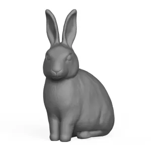 3D Printable Rabbit