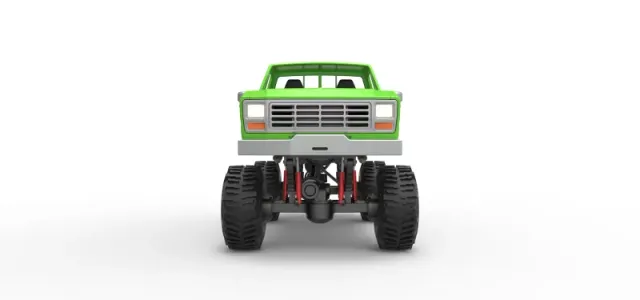 Wheel Standing Mega Truck Scale 1:25 — Image 7 of 25