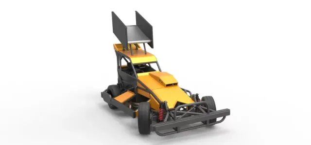 New Zealand Superstock car while turning Version 4 Scale 1:25 — Фото 26 из 29