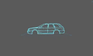 Audi - RS2 1993 Wall Art