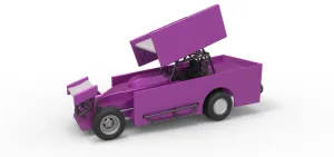 Northeast Outlaw Dirt Modified stock car V2 Scale 1:25