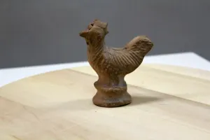 Ancient Clay Figure of Rooster