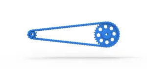 Chain drive Version 2 Scale 1:25