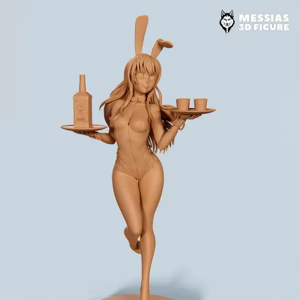 BunnyGirl Figure 3D Print Model — Фото 4 из 10
