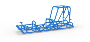 Frame of Dirt Silver Crown Champ car Version 2 Scale 1:25