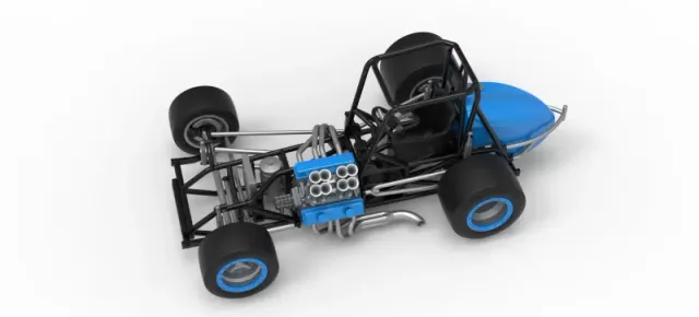 Vintage Pavement Sprint car Base Scale 1:25 — Фото 4 из 29