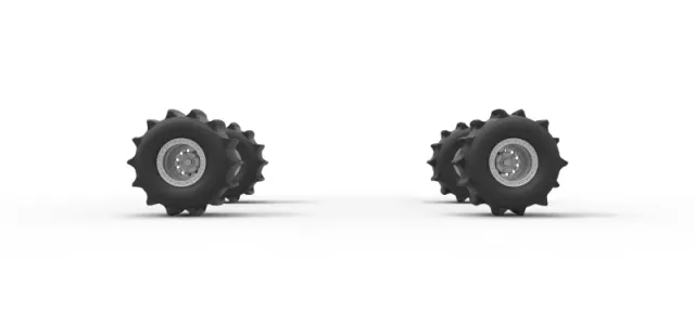 Wheel Set of Formula Off Road Scale 1:25 — Image 4 of 12