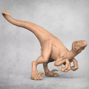 Velociraptor Dinosaur Attacking
