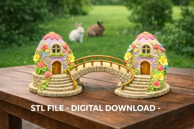 Eggbridge – Fantasy Easter Egg Bridge | 3D Printable — Фото 2 из 12