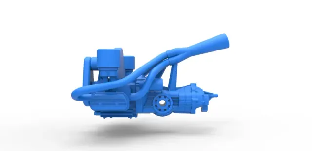 Diecast engine for Sand Rail buggy Scale 1:25 — Image 9 of 17