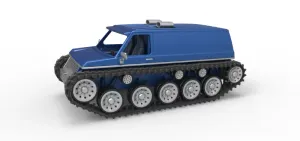 Vintage Monster tank Version 5 Scale 1:25