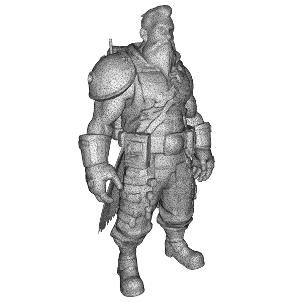 Dwarf Heroes Fantasy Warrior Kitbash Pack – High-Poly 10 Char — Фото 15 из 22