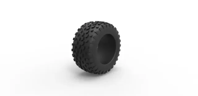 Diecast offroad tire 47 Scale 1:25 — Image 2 of 9