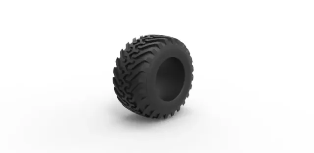 Diecast offroad tire 49 Scale 1:25 — Image 2 of 9