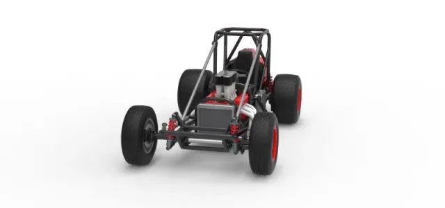 Dirt Silver Crown Champ car Base Scale 1:25 — Фото 5 из 30