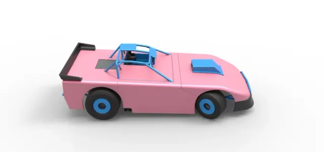 New Zealand Super Saloon race car while turning V2 Scale 1:25 — Фото 23 из 31