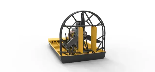 Drag racing Airboat Scale 1:25 — Image 14 of 31