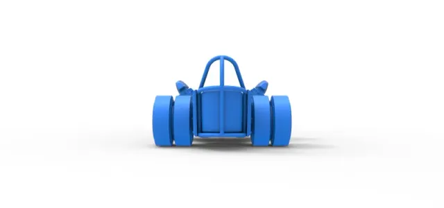 Diecast Front engine old school dragster with 2 V8 Scale 1:25 — Фото 22 из 30