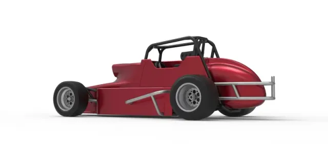Pavement Silver Crown Car Version 2 Scale 1:25 — Фото 13 из 30