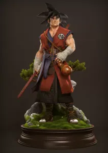 Son Goku - Dragon Balls Model 3D STL Goku Dragon Ball Z