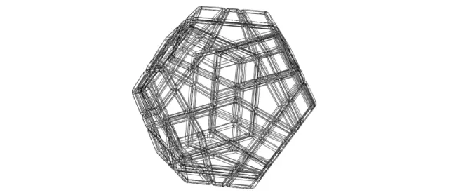 Wireframe Shape Geometric Megaminx Cube — Фото 4 из 6