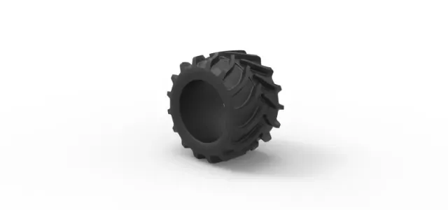 Diecast Tractor tire 13 Scale 1:25 — Фото 7 из 9