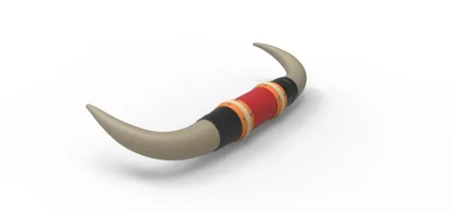 Bull horns for car ot truck Version 3 Scale 1:25 — Фото 8 из 17