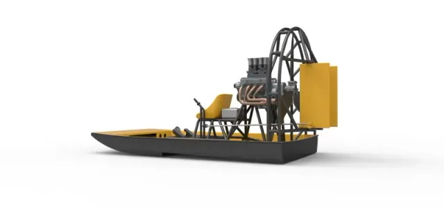 Drag racing Airboat Scale 1:25 — Image 13 of 31