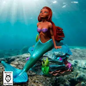 Little Mermaid Figure 3D Print Model