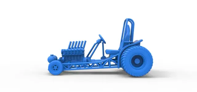 Diecast Mini Rod pulling tractor 9 Scale 1:25 — Image 18 of 31