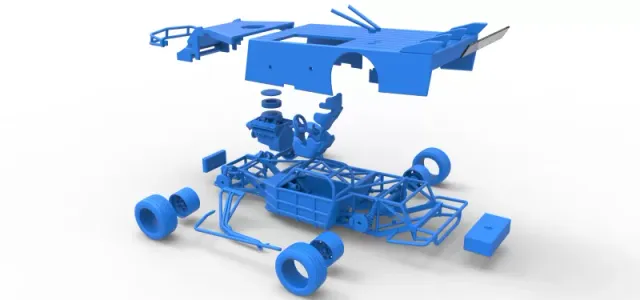 Asphalt Modified stock car Version 5 Scale 1:25 — Фото 30 из 30