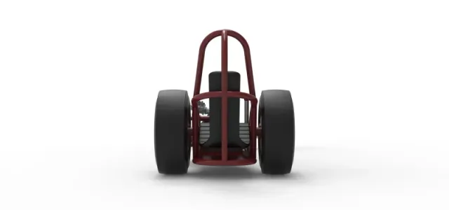 Vintage Front engine dragster Base Version 6 Scale 1:25 — Image 16 of 30