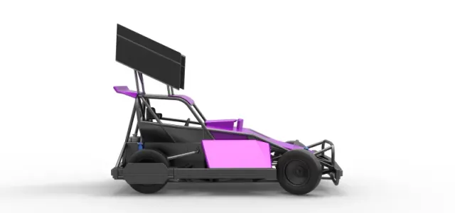 New Zealand Superstock car while turning Version 2 Scale 1:25 — Фото 22 из 31